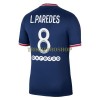 Original Fußballtrikot Paris Saint-Germain Leandro Paredes 8 Heimtrikot 2021-22 Für Herren